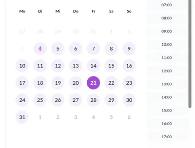 Buchungskalender
