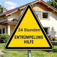 Entrümpelung Schild